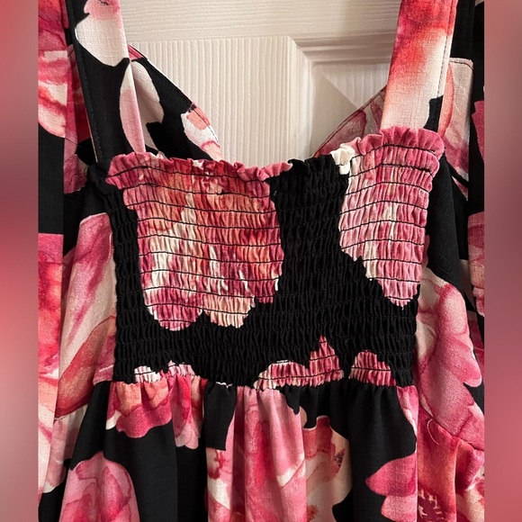 SOFIA VERGARA~FLORAL DRESS~PINK~M - Picture 6 of 9